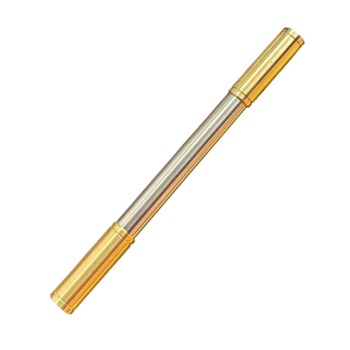 Smoke King Brass Wheel Kerosene Lighter Vintage Trench Flame, Refillable Dual Tank, 360 Rotating Nunchaku Design, Creative Gift for Men